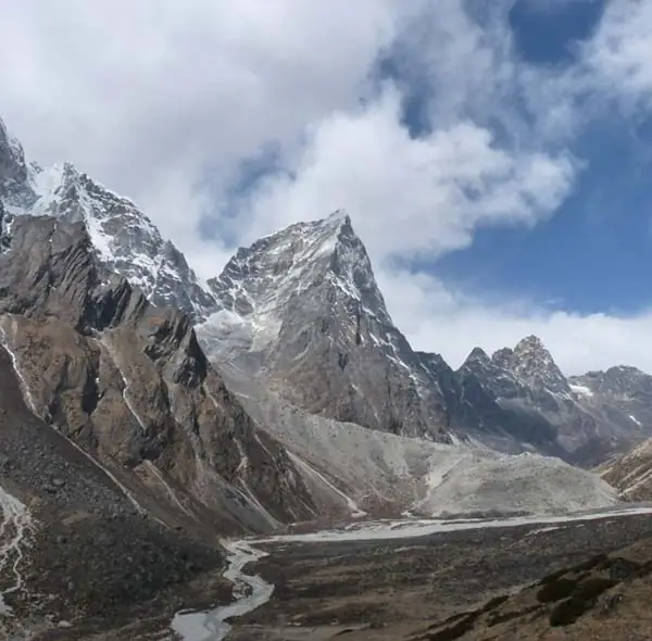 Gorak Shep on the way to Everest Base Camp