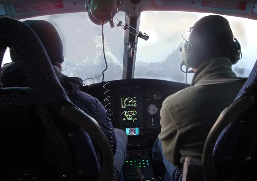 Everest region helicopter tour